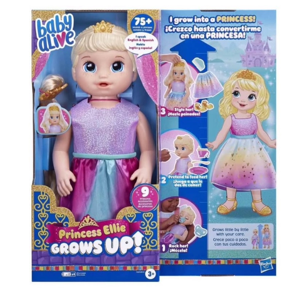 Baby Alive: Princess Ellie Grows Up (NIB)